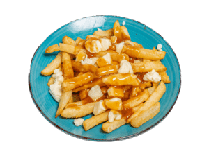 Fries with Poutine