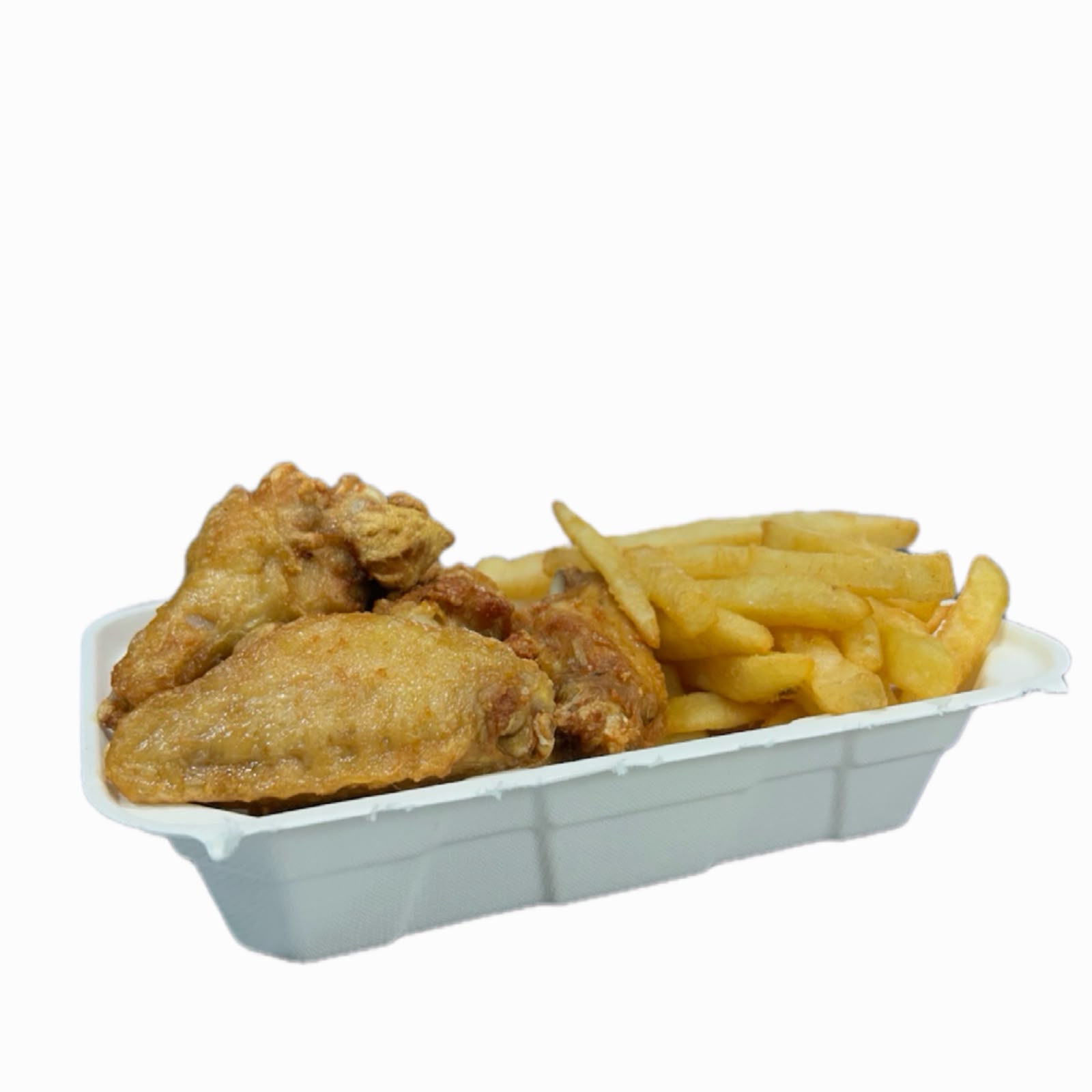 Chicken Wings (Served with Fries)